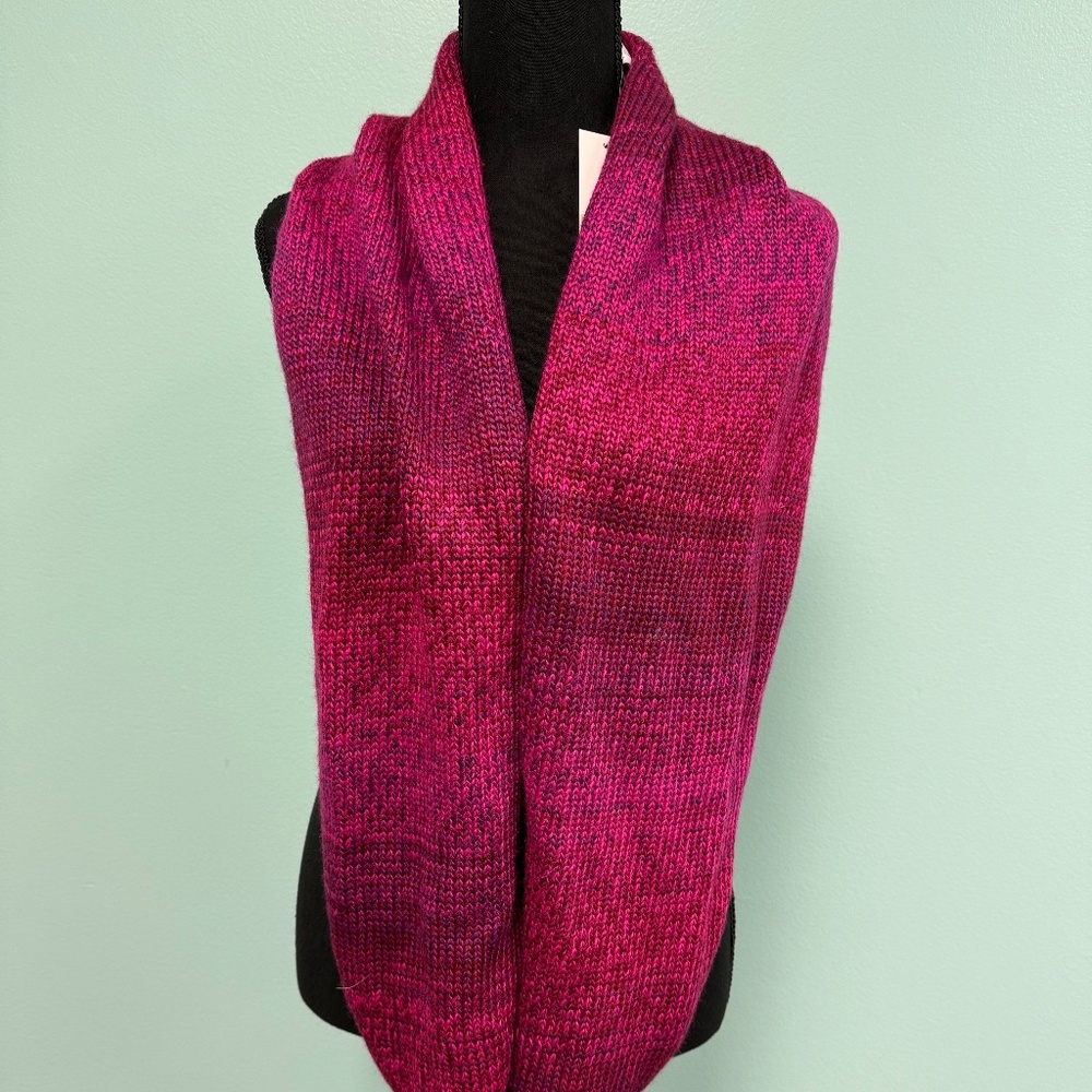 Bp infinity scarf in pink combo